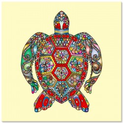 Фотокартина "Turtle Art" размер на выбор