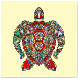 Фотокартина "Turtle Art" розмір на вибір