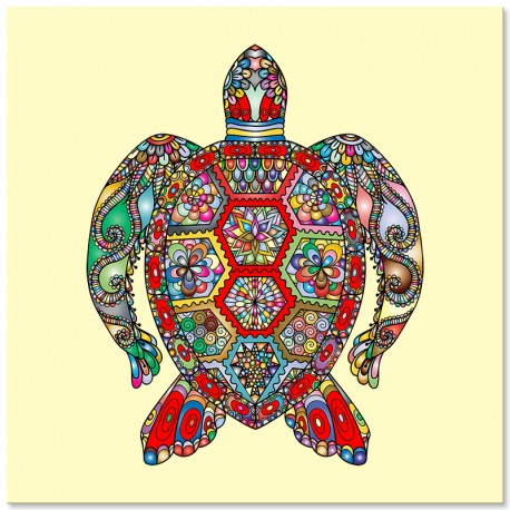 Фотокартина "Turtle Art" розмір на вибір