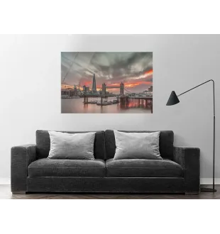 Постер на стекле "Sunset London"