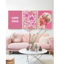 Постер в рамці "Pink"