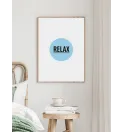Постер в рамці "RELAX" Постер в рамці "RELAX"