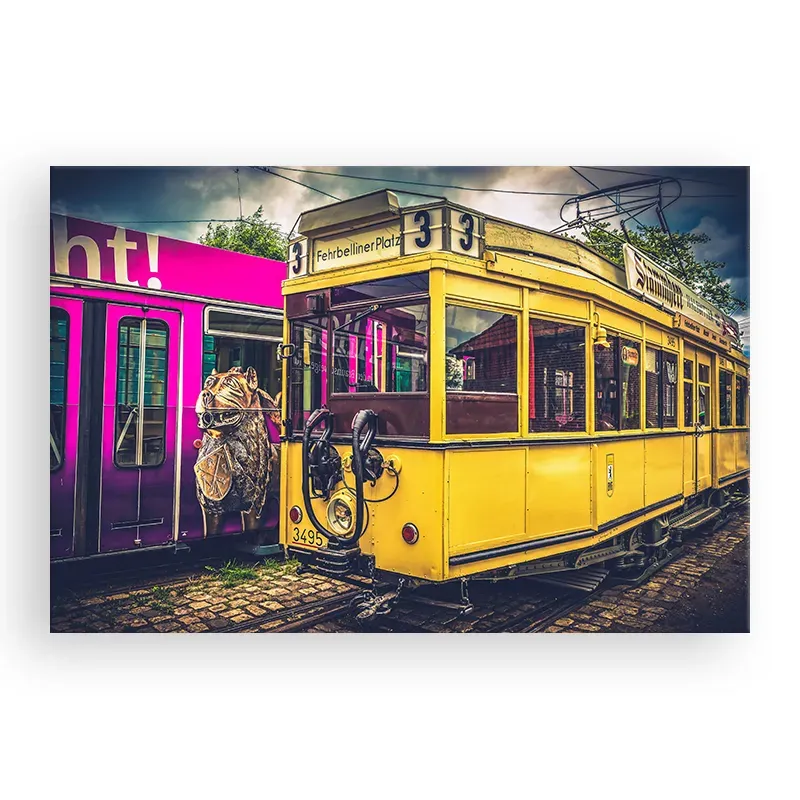 Фотокартина "Retro streetcar" размер на выбор