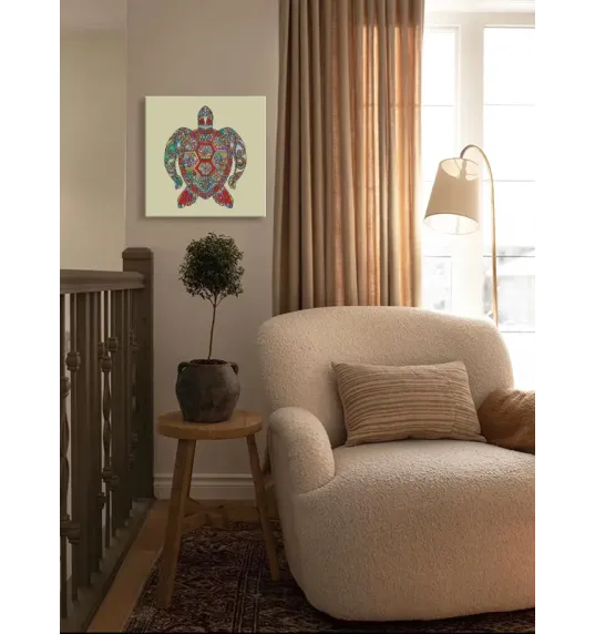 Фотокартина "Turtle Art" размер на выбор