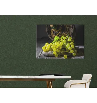 Фотокартина "Green Grapes Spill" размер на выбор